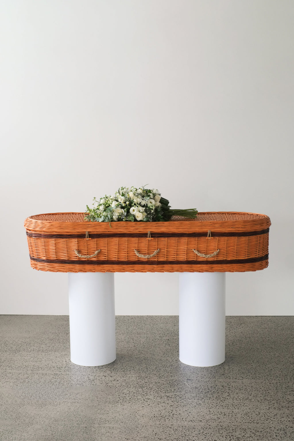 Gowell Eternity Willow Casket in Chestnut