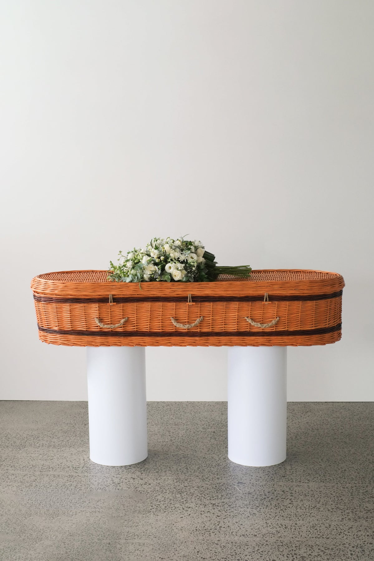 Gowell Eternity Willow Casket in Chestnut
