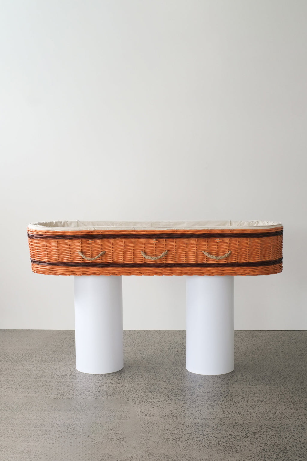 Gowell Eternity Willow Casket in Chestnut