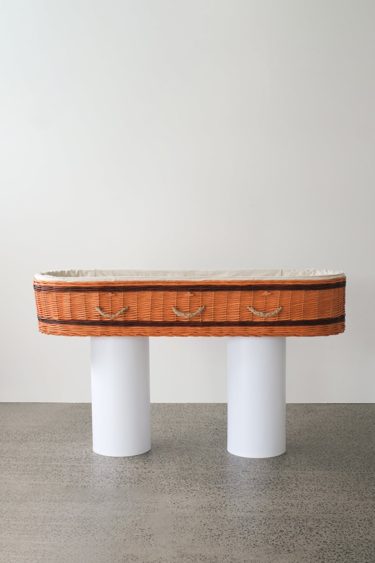 Gowell Eternity Willow Casket in Chestnut